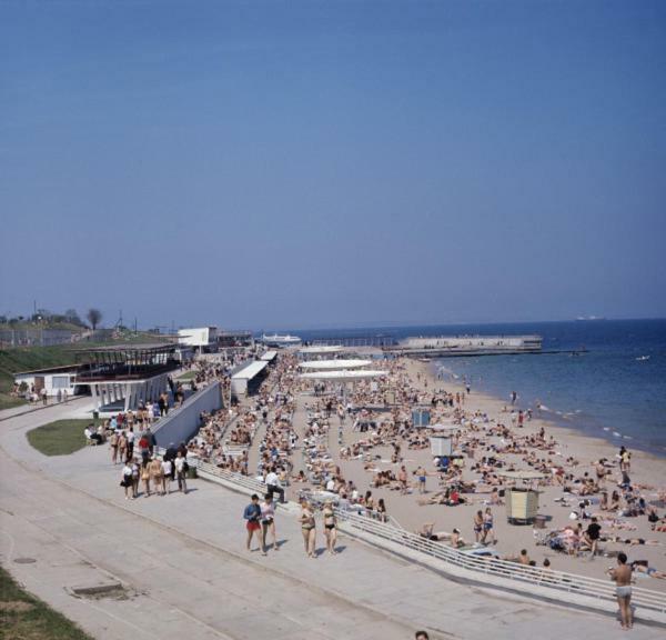 Студия С Двориком В Отраде Oldenburg Bagian luar foto